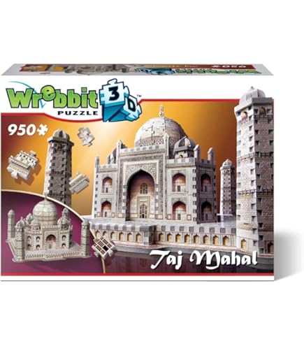 Amazon.com: Puzz 3D Taj Mahal 1077 Pieces : Toys & Games